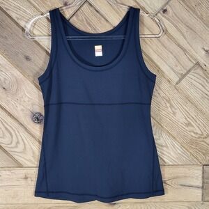 Lucy Tank Top Womens Medium Lucypower Built-in Shelf Bra Athletic Black